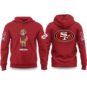49ers Bad Bunny 2026 Super Bowl Concho Football Hoodie 1