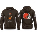 Browns Bad Bunny 2026 Super Bowl Concho Football Hoodie