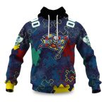 Buccaneers Autism Awareness Football Hoodie 2026
