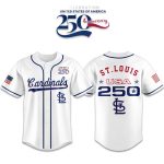 Cardinals America 250th Anniversary 2026 Baseball Jersey