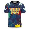 Commanders Autism Awareness Football Shirt 2026 3