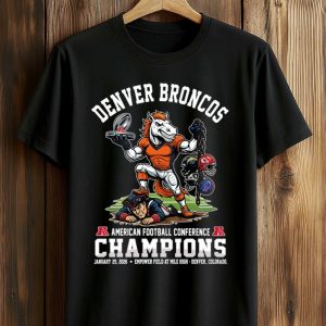 Denver Broncos American Football Conference Champions Shirt (1)