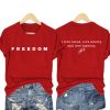 Freedom I Love Jesus, Love Liberty, And Love America Shirt (5)