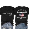Freedom Just Here For The All American Halftime Show Shirt (1)