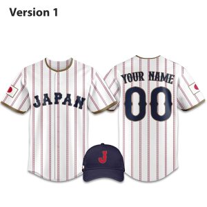 Personalized Japan Baseball 2026 World Baseball Classic Jersey (1)
