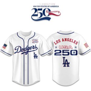 Dodgers America 250th Anniversary 2026 Baseball Jersey (1)