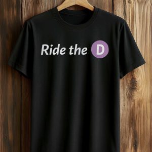 LA Metro Ride The D Shirt (1)