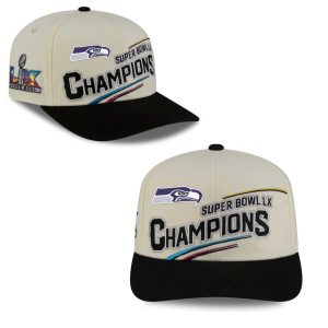 Seahawks Super Bowl LX Champions Locker Room Hat (1)