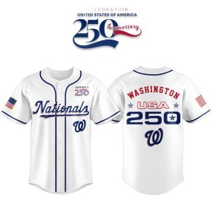 Nationals America 250th Anniversary 2026 Baseball Jersey (1)