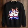 Jack Hughes and Quinn Hughes USA Gold Medal Hockey Shirt (3)