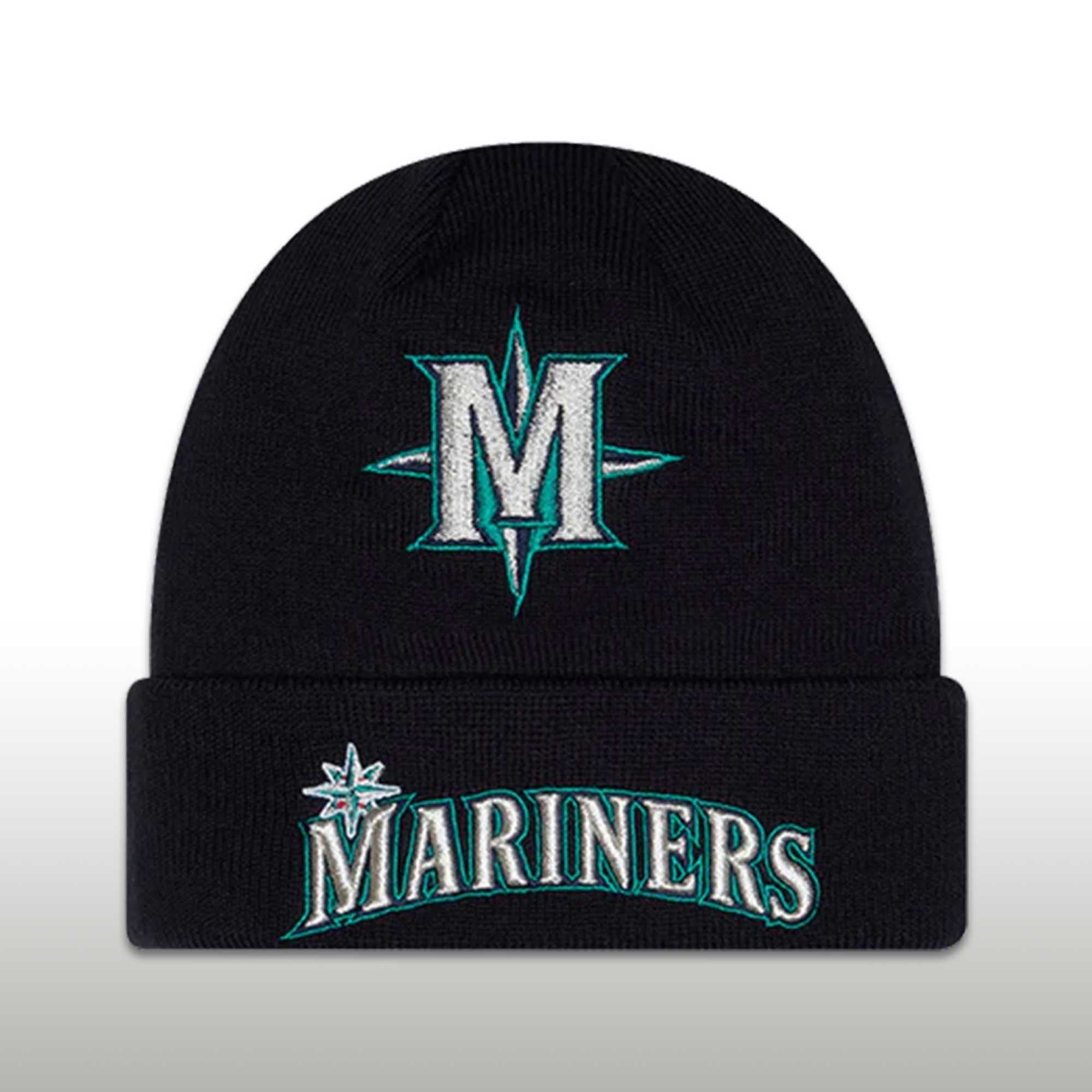 Josh Naylor Mariners Knit Beanie Hat 2 Josh Naylor Mariners Knit Beanie Hat (2)