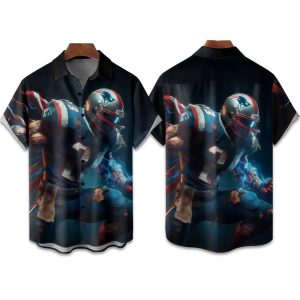 Holiday American Football Patriots Hawaiian Shirt (1)