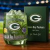 Packers EST 1919 Go Pack Go Whiskey Glass