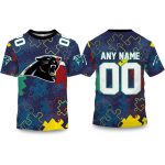 Panthers Autism Awareness Football Shirt 2026