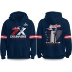 Patriots Super Bowl 7x Champions 2026 Hoodie