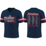 Patriots Super Bowl LX Champions 2026 Roster Football Jersey