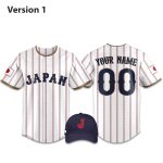Personalized Japan Baseball 2026 World Baseball Classic Jersey