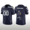 Personalized Seahawks Bad Bunny Super Bowl 2026 Concho Football Jersey (2)