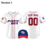 Puerto Rico Baseball 2026 World Baseball Classic Jersey