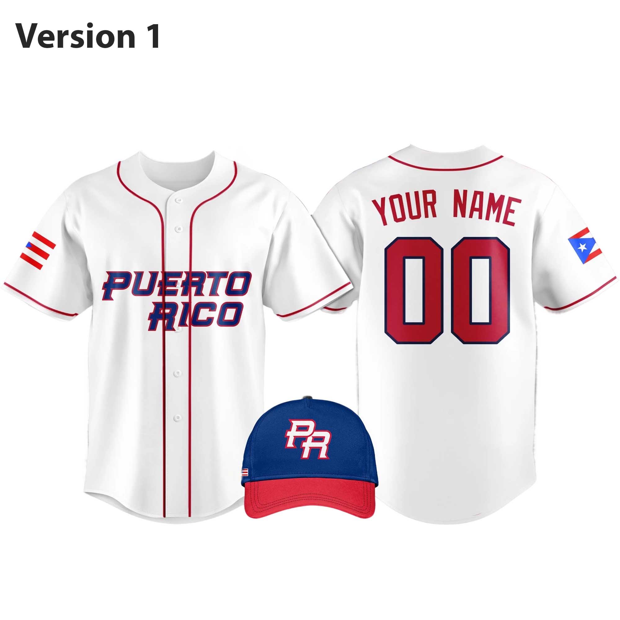 Puerto Rico Baseball 2026 World Baseball Classic Jersey Puerto Rico Baseball 2026 World Baseball Classic Jersey
