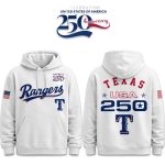 Rangers America 250th Anniversary 2026 Hoodie
