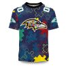 Ravens Autism Awareness Football Shirt 2026 3