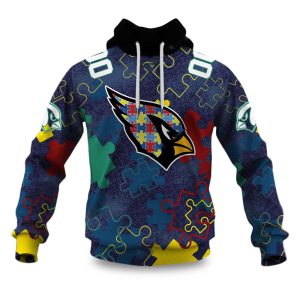 Cardinals Autism Awareness Football Hoodie 2026 1