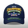 Seahawks 2026 Champions Super Bowl LX Baseball Cap (2)