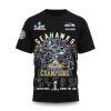 Seahawks NFC Championship Game 2025 2026 3D Shirt (2)