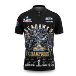 Seahawks NFC Championship Game 2025 2026 Polo Shirt