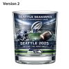 Seahawks NFC Championship Game 2025 2026 Whiskey Glass (2)