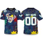 Texans Autism Awareness Football Shirt 2026