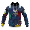 Vikings Autism Awareness Football Zipper Hoodie 2026