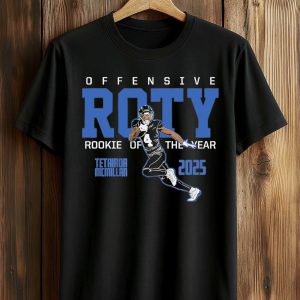 Tetairoa McMillan Offensive Rookie Of The Year 2025 shirt (1)