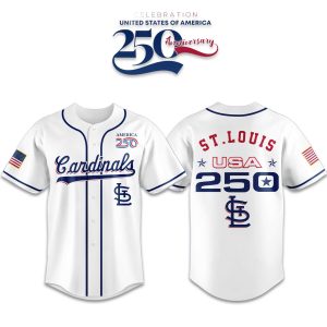Cardinals America 250th Anniversary 2026 Baseball Jersey (1)