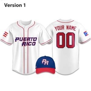 Puerto Rico Baseball 2026 World Baseball Classic Jersey (1)