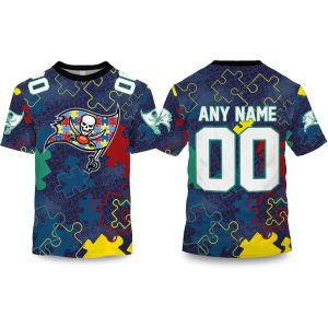Buccaneers Autism Awareness Football Shirt 2026 1