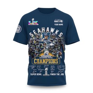 Seahawks NFC Championship Game 2025 2026 3D Shirt (1)
