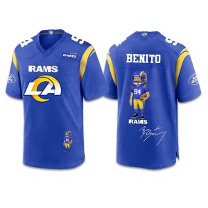 Rams Bad Bunny Concho Super Bowl 2026 Jersey (1)