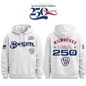 Brewers America 250th Anniversary 2026 Hoodie 1