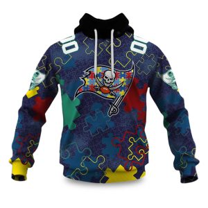 Buccaneers Autism Awareness Football Hoodie 2026 1