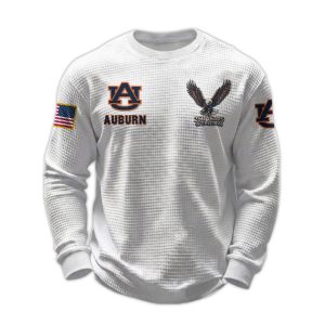 2026 Auburn 250 Years Of Freedom Waffle Sweatshirt 1