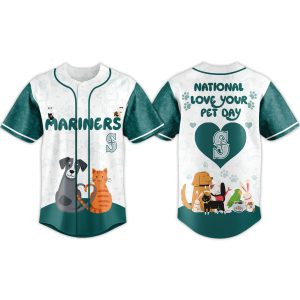 2026 Mariners National Love Your Pet Day Jersey 1