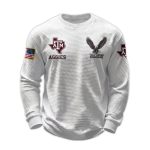 2026 Aggies 250 Years Of Freedom Waffle Sweatshirt