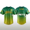 2026 Athletics Fur Family Pet Game Night Jersey 2