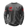 2026 Badgers 250 Years Of Freedom Waffle Sweatshirt 7 2026 Badgers 250 Years Of Freedom Waffle Sweatshirt 3