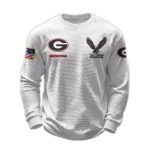2026 Georgia 250 Years Of Freedom Waffle Sweatshirt