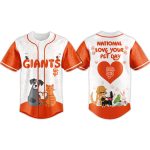 2026 Giants National Love Your Pet Day Jersey