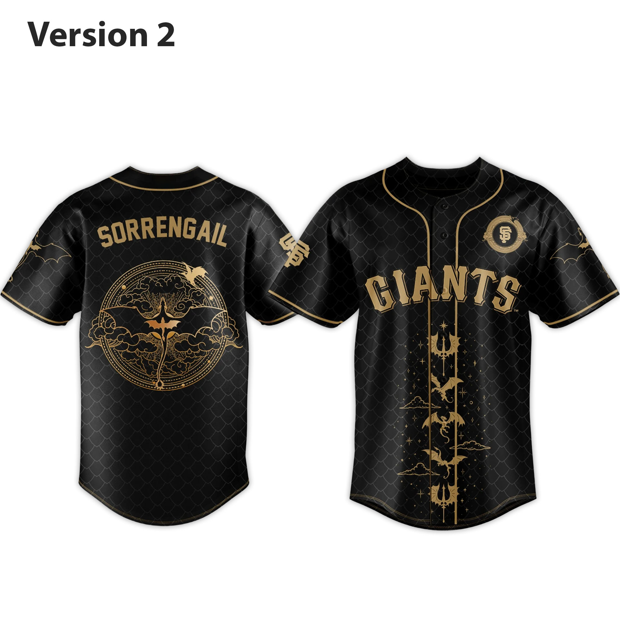 2026 Giants Sorrengail Fourth Wing Night Jersey 2 2026 Giants Sorrengail Fourth Wing Night Jersey (2)