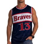 2026 Giveaway Braves Ronald Acuña Jr. Basketball Jersey